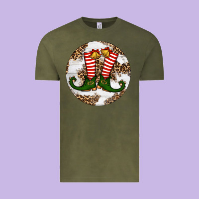 Elf Shoes Christmas Vintage Tee Designed By Ranaportraitstore