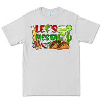 Dove Grey let's fiesta taco and beer Premium Tee - BarkalooDesign