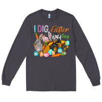 Smoke I dig Easter Day Long Sleeve Tee - HowdyJamesFarm