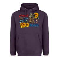Plum proud army mom Heavyweight Hoodie - Artiststas