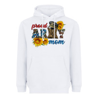 White proud army mom Heavyweight Hoodie - Artiststas
