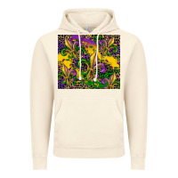Vintage Artic mardi gras fleur de lis Vintage Hoodie - CowGirlArtShop