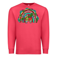 Cardinal mexican pinata rainbow Premium Sweatshirt - Artiststas