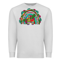 Dove Grey mexican pinata rainbow Premium Sweatshirt - Artiststas