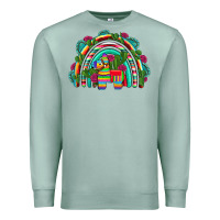 Seafoam mexican pinata rainbow Premium Sweatshirt - Artiststas