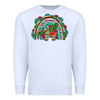 White mexican pinata rainbow Premium Sweatshirt - Artiststas