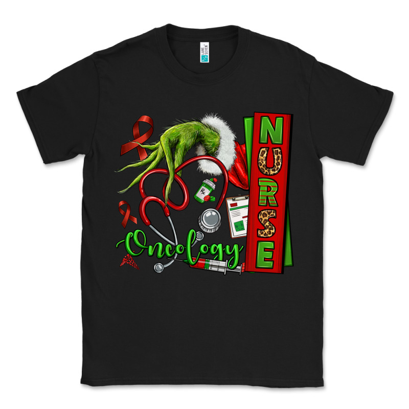 Christmas Character Nurse Classic Tee by NancyCooperArtShop | Teevron
