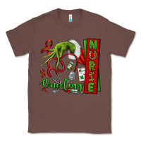 Chestnut Christmas Character Nurse Classic Tee - NancyCooperArtShop