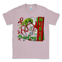 Lilac Christmas Character Nurse Classic Tee - NancyCooperArtShop