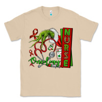 Mushroom Christmas Character Nurse Classic Tee - NancyCooperArtShop