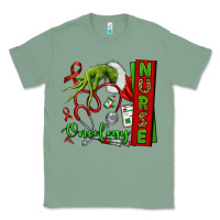 Sage Christmas Character Nurse Classic Tee - NancyCooperArtShop