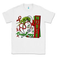 White Christmas Character Nurse Classic Tee - NancyCooperArtShop