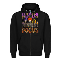 Black hocus pocus Zipper Hoodie - CowhideDigitalArt