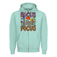 Seafoam hocus pocus Zipper Hoodie - CowhideDigitalArt