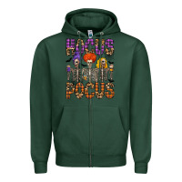 Sports Green hocus pocus Zipper Hoodie - CowhideDigitalArt