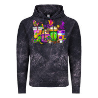 Cloud Black mardi gras coffee cups cowgirl Vintage Hoodie - CowGirlArtShop