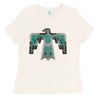Bone Cowhide Aztec Thunderbird Ladies Tee - Bettercallsaul