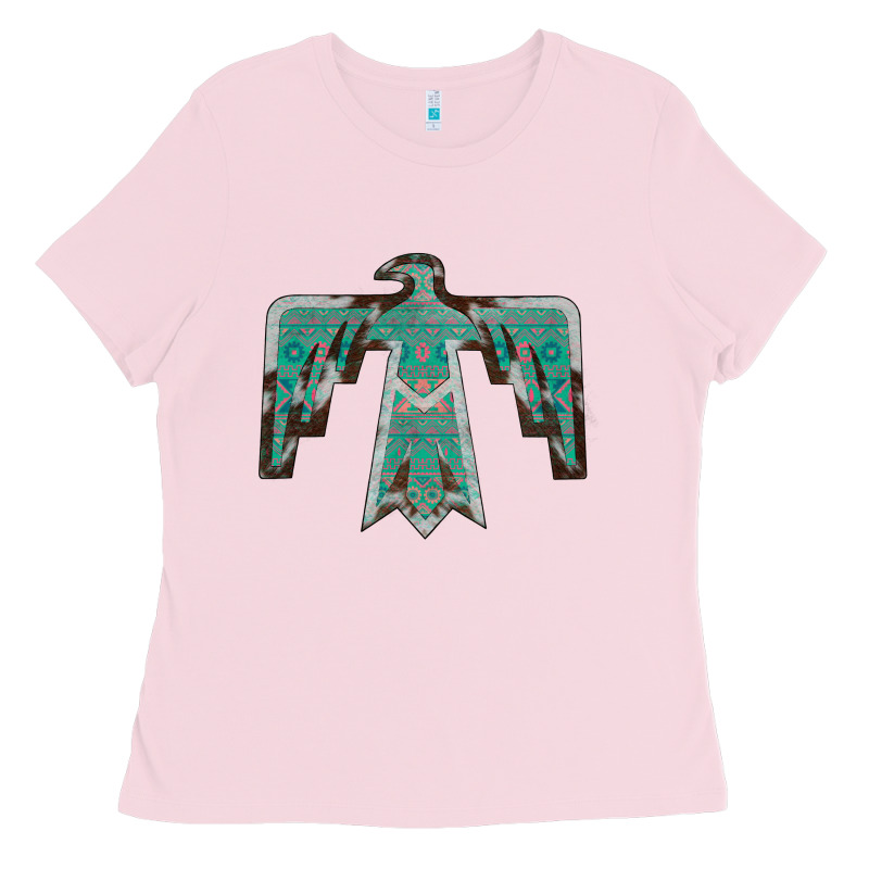 Cowhide Aztec Thunderbird Ladies Tee by Bettercallsaul | Teevron