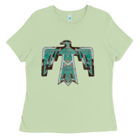 Matcha Cowhide Aztec Thunderbird Ladies Tee - Bettercallsaul