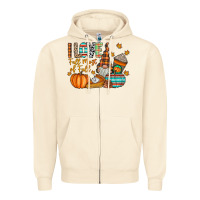 Sandshell i love fall most of fall Zipper Hoodie - CowhideDigitalArt