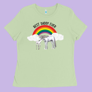 Best Daddy Ever Ladies Tee Designed By Bettercallsaul
