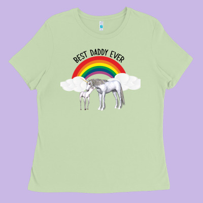 Best Daddy Ever Ladies Tee Designed By Bettercallsaul