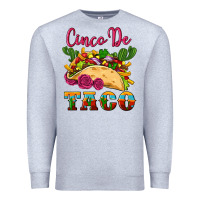 Heather Grey cinco de taco Premium Sweatshirt - Artiststas