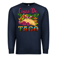 Navy cinco de taco Premium Sweatshirt - Artiststas