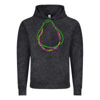 Vintage Black mardi gras beads Vintage Hoodie - CowGirlArtShop