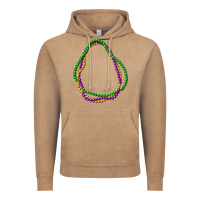 Vintage Coffee mardi gras beads Vintage Hoodie - CowGirlArtShop