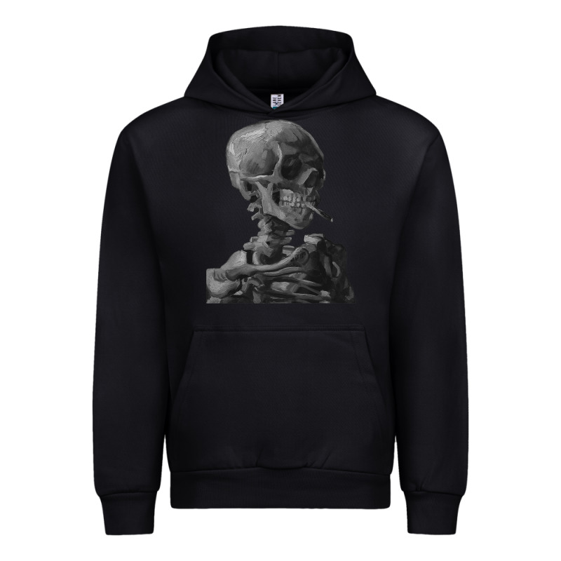 Vincent Van Gogh Skull Of A Skeletonvintage Halloween Skull Urban Hoodie by minhPixels | Teevron