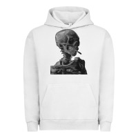 Pigment Lunar Rock Vincent Van Gogh Skull of a SkeletonVintage Halloween Skull Urban Hoodie - minhPixels