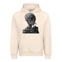 Sandshell Vincent Van Gogh Skull of a SkeletonVintage Halloween Skull Urban Hoodie - minhPixels