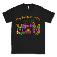 Black My Favorite Monsters Call Me Mom Classic Tee - texasbilliewilder