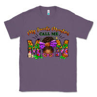 Lavender My Favorite Monsters Call Me Mom Classic Tee - texasbilliewilder