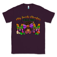 Plum My Favorite Monsters Call Me Mom Classic Tee - texasbilliewilder