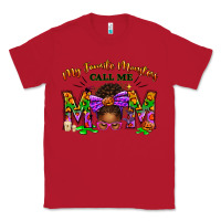 Red My Favorite Monsters Call Me Mom Classic Tee - texasbilliewilder