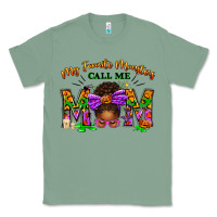 Sage My Favorite Monsters Call Me Mom Classic Tee - texasbilliewilder