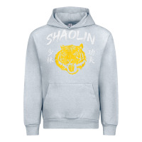 Heather Grey Tiger Shaolin Kung Fu Chinese Symbol Wushu Martial Arts Gift Urban Hoodie - minhPixels