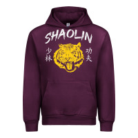 Mauve Wine Tiger Shaolin Kung Fu Chinese Symbol Wushu Martial Arts Gift Urban Hoodie - minhPixels