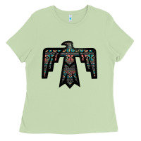 Matcha Black Aztec Thunderbird Ladies Tee - Bettercallsaul