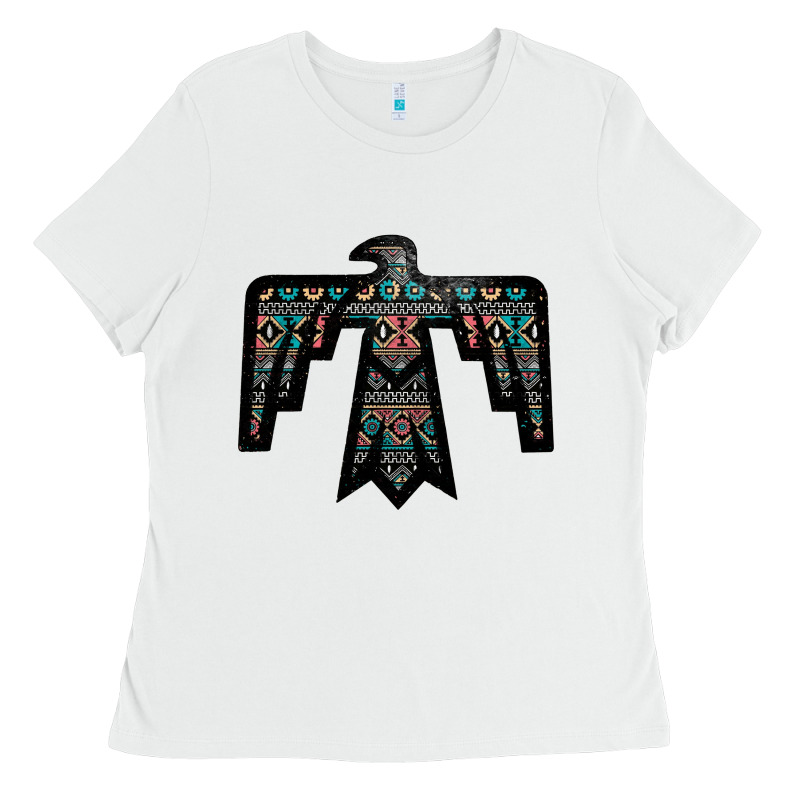 Black Aztec Thunderbird Ladies Tee by Bettercallsaul | Teevron