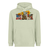 Matcha mom boots hat and sunflower Heavyweight Hoodie - Artiststas