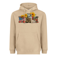 Mushroom mom boots hat and sunflower Heavyweight Hoodie - Artiststas