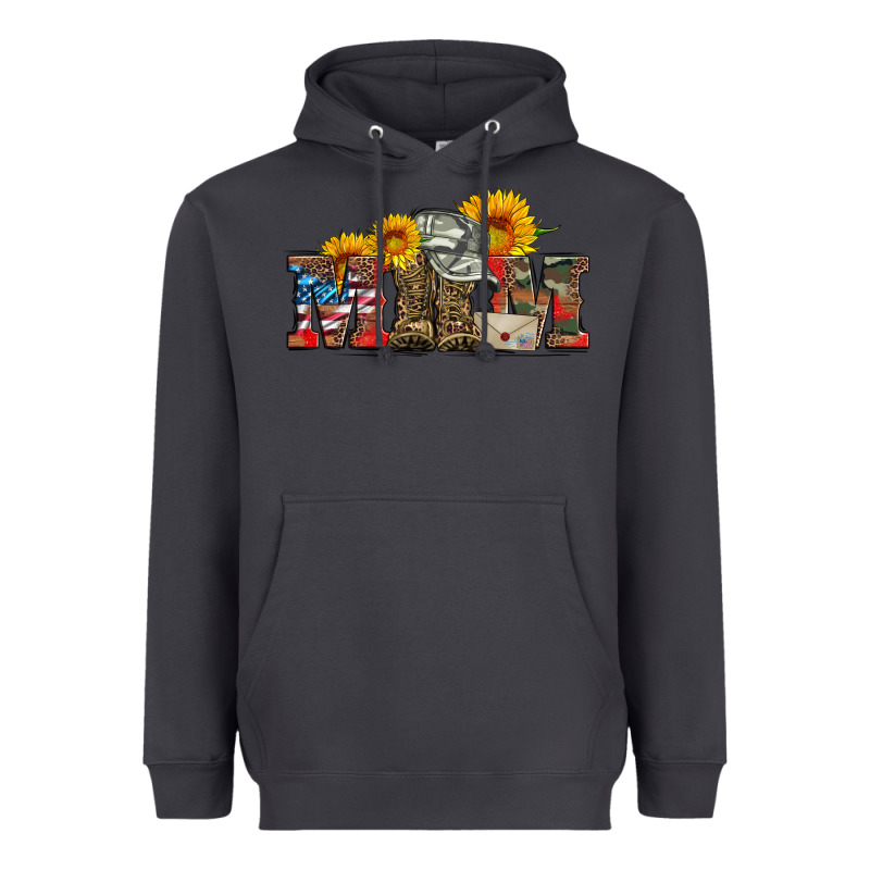 Mom Boots Hat And Sunflower Heavyweight Hoodie by Artiststas | Teevron