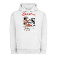 Pigment Lunar Rock Vintage The Happy Fisherman 2022 Fishing Mens Kids Urban Hoodie - minhPixels