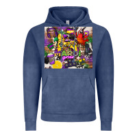 Vintage Denim mardi gras gamer Vintage Hoodie - CowGirlArtShop