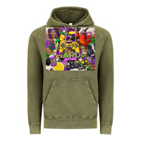 Vintage Olive mardi gras gamer Vintage Hoodie - CowGirlArtShop