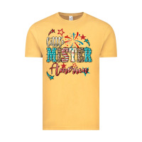 Vintage Mustard Little mister America 4th of july Vintage Tee - HowdyJamesFarm