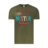 Vintage Olive Little mister America 4th of july Vintage Tee - HowdyJamesFarm